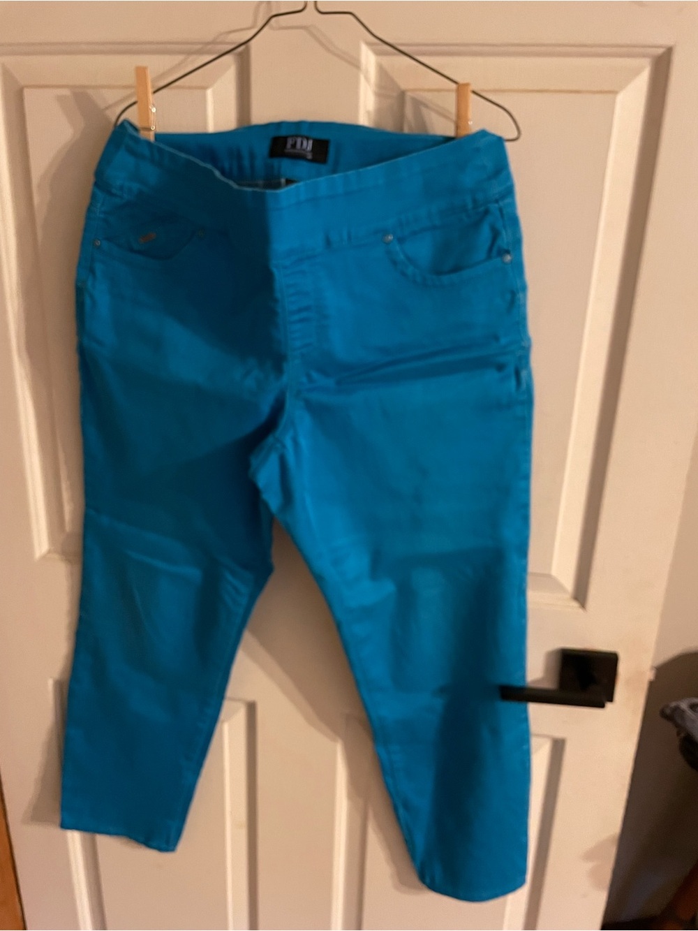 FDJ by French Dressing Turquoise Skinny Pants